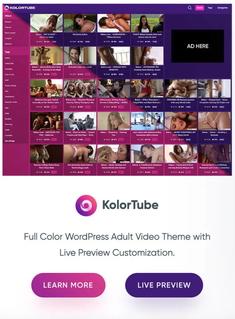 As defined in its name, KolorTube is especially appealing by its colorful and energetic design.