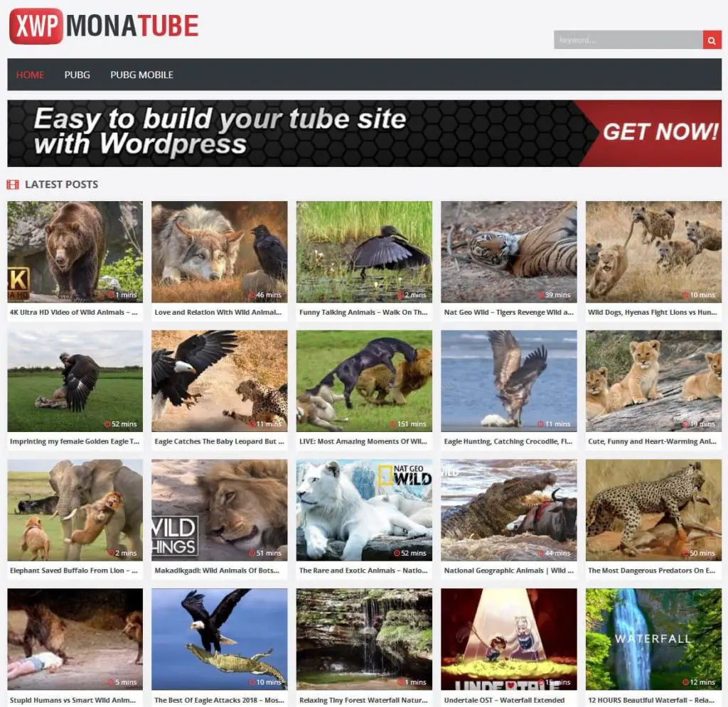 Presented in a sleek layout, MonaTube was created for adult or mainstream tube sites as it integrates with YouTube, RedTube, PornHub, XHamster, and other video resources.
